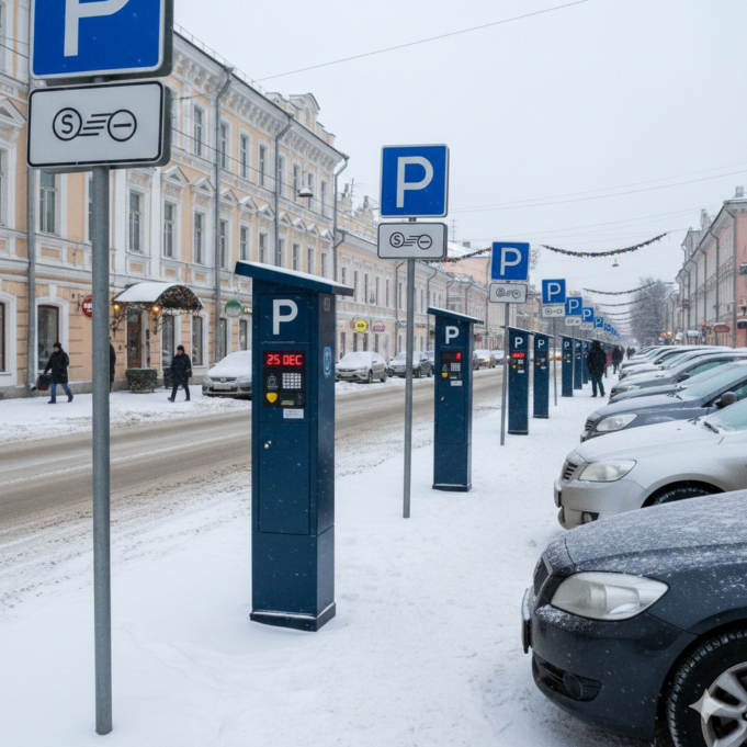 Платные парковки