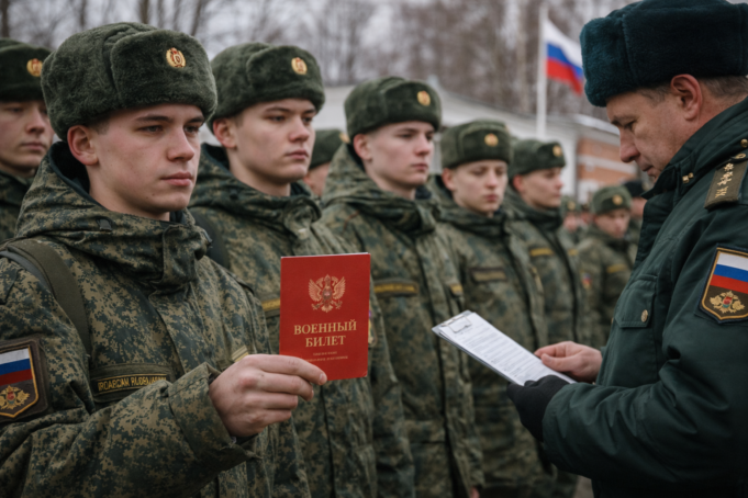 Призыв солдат на службу