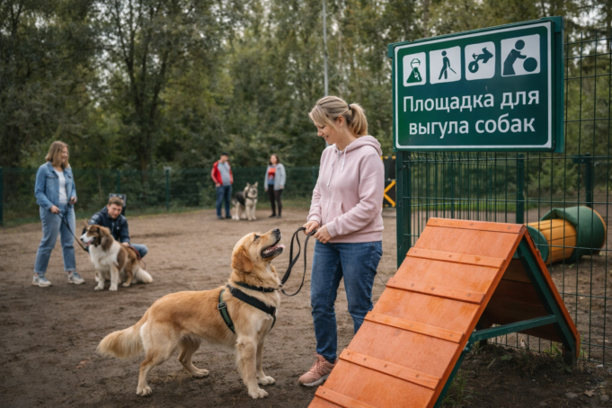 Площадка для выгула собак