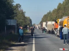 ДТП с фурой растянуло пробку на шесть километров