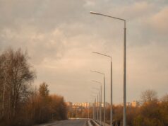 На выезде из Ярославля установят новые фонари