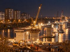 Замеры подтвердили нормы шума на стройке третьего моста