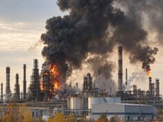 Дроны атаковали НПЗ и склад в Рязанской области